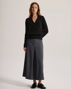 Lightweight Oversize Worsted Cashmere Sweater