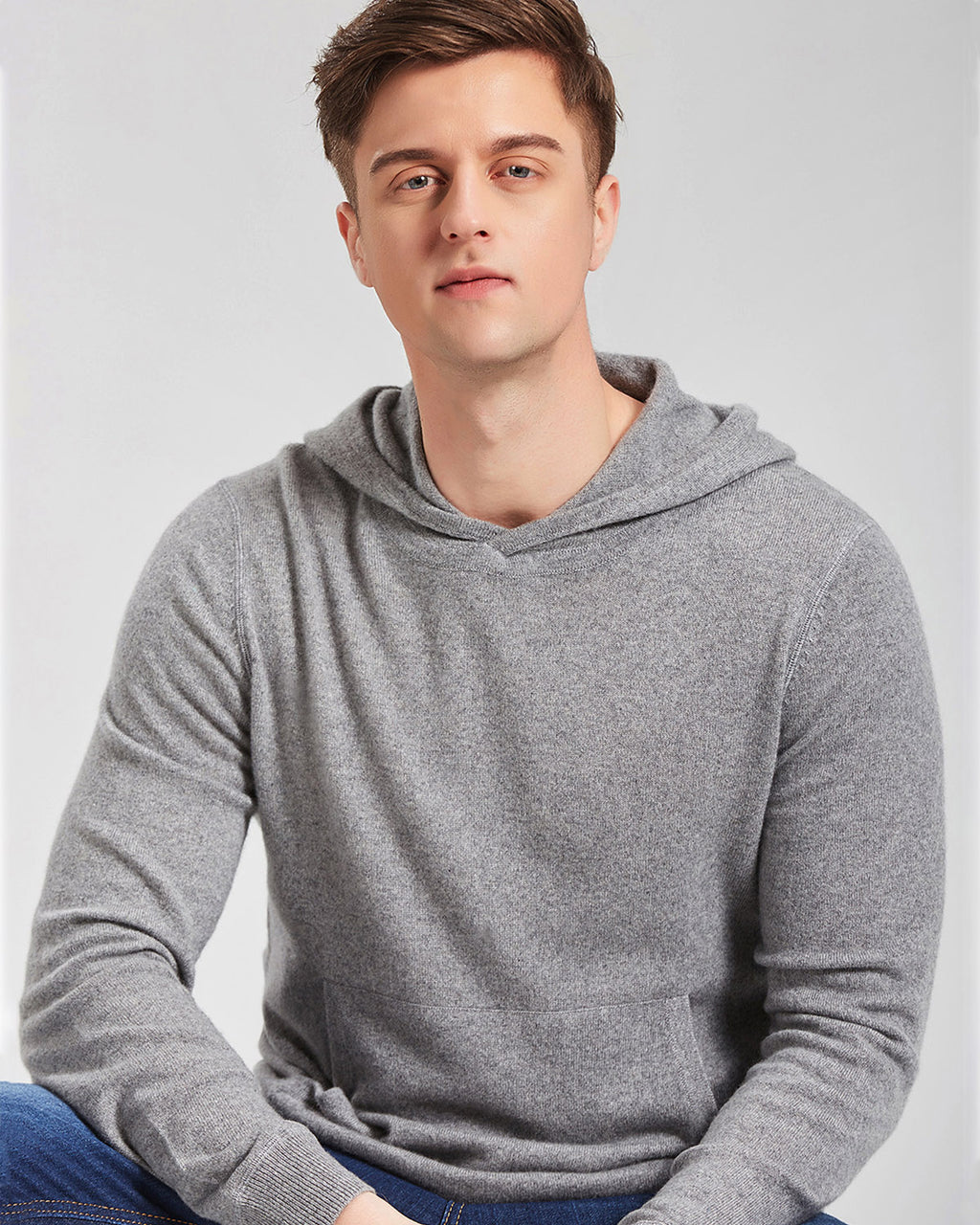 Cashmere Hoodie with Pocket