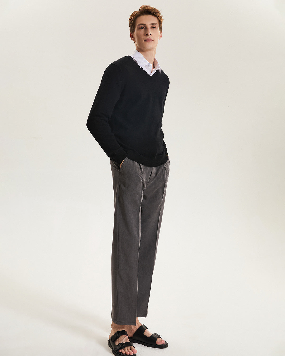 V-Neck Cashmere Sweater