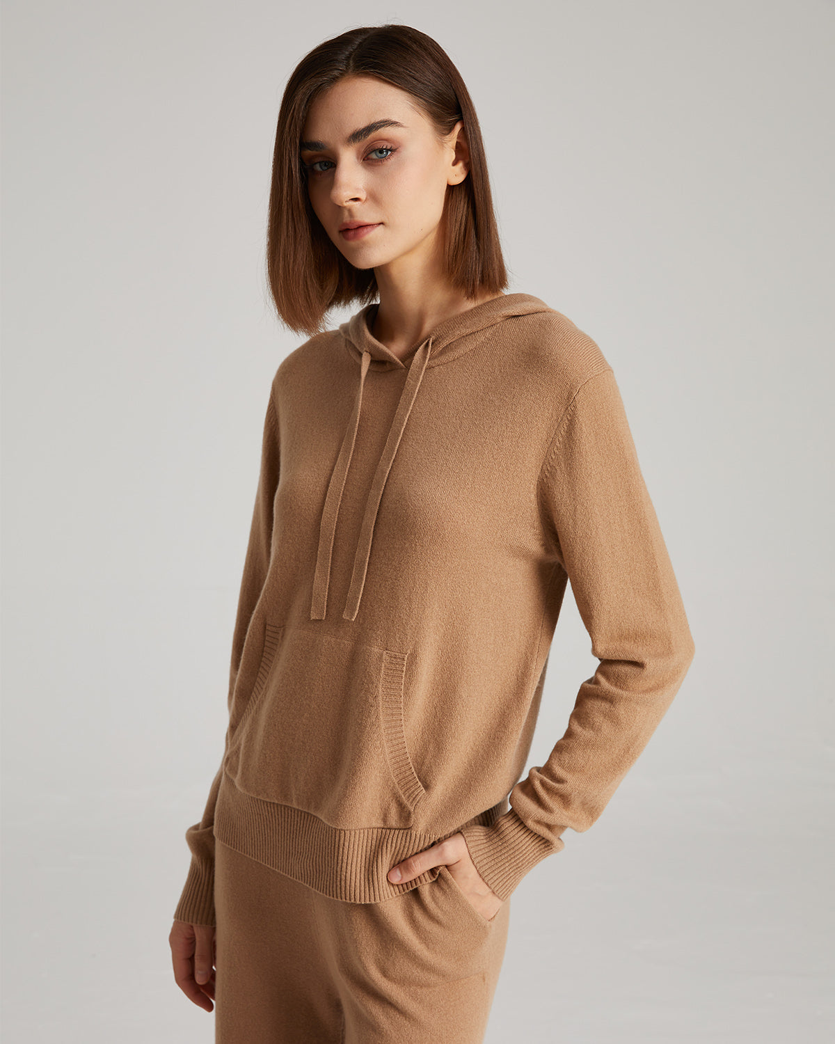 Cashmere Pullover Hoodie