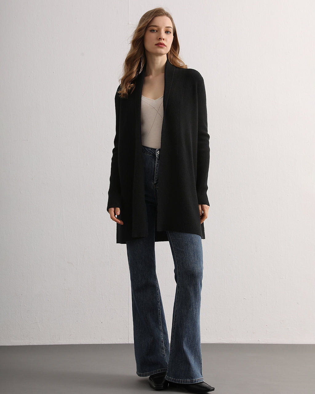 Longline Cashmere Cardigan