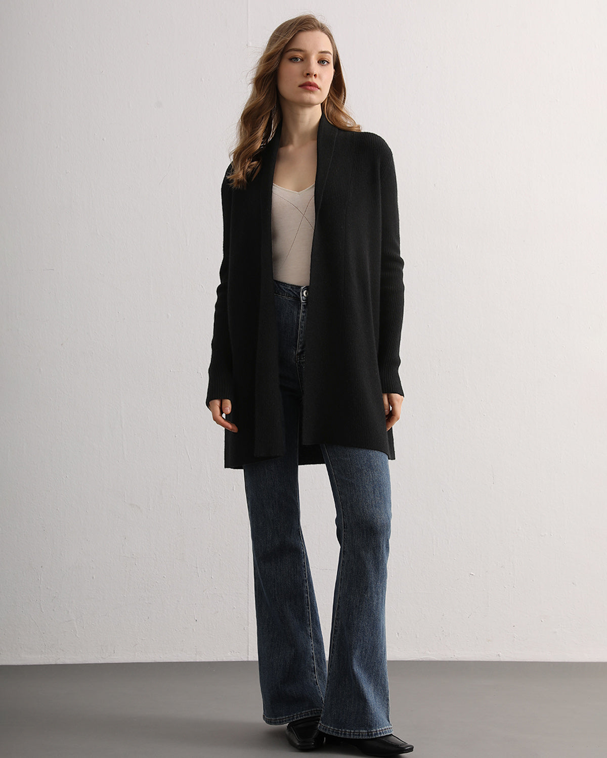 Longline Cashmere Cardigan