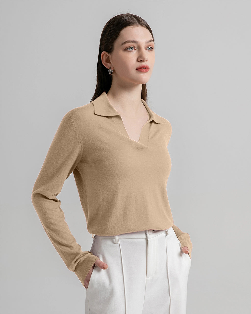 Ultra Light Cashmere Polo