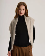 Brushed Cashmere Triangle Scarf