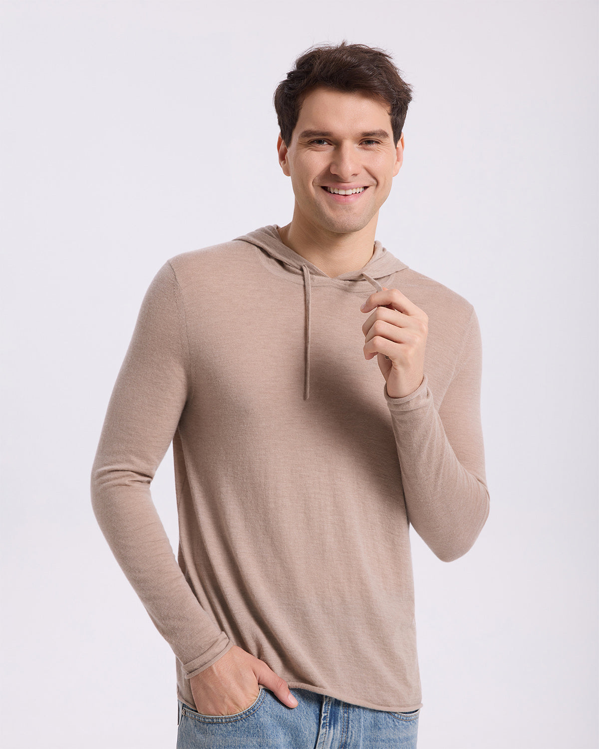 Super fine Cashmere Hoodie