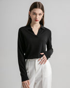 Super Lightweight Worsted Cashmere Polo