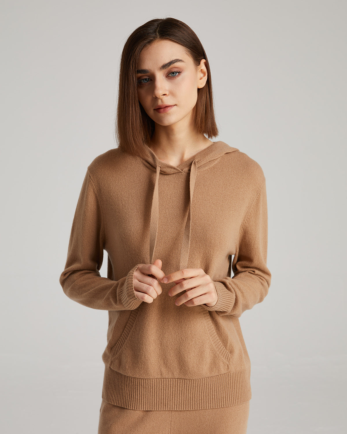 Cashmere Pullover Hoodie