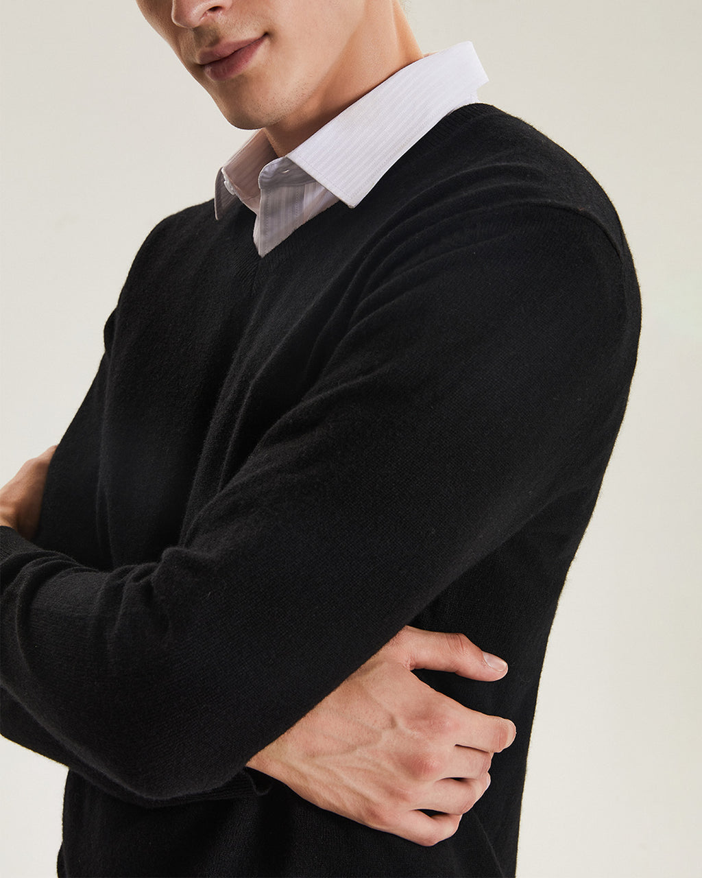 V-Neck Cashmere Sweater