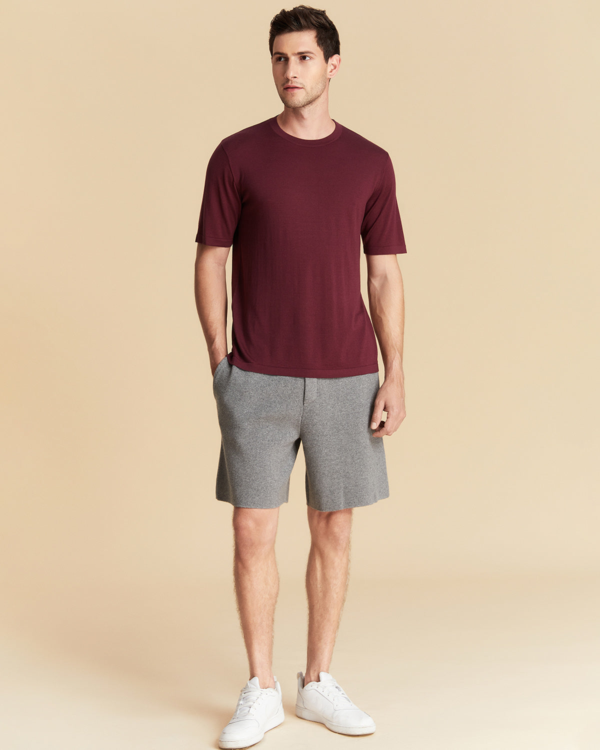 Silk Cashmere T Shirt