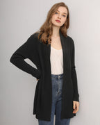 Longline Cashmere Cardigan