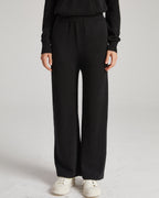 Wide Leg Cashmere Pants