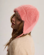 Brushed Cashmere Earflaps Hat
