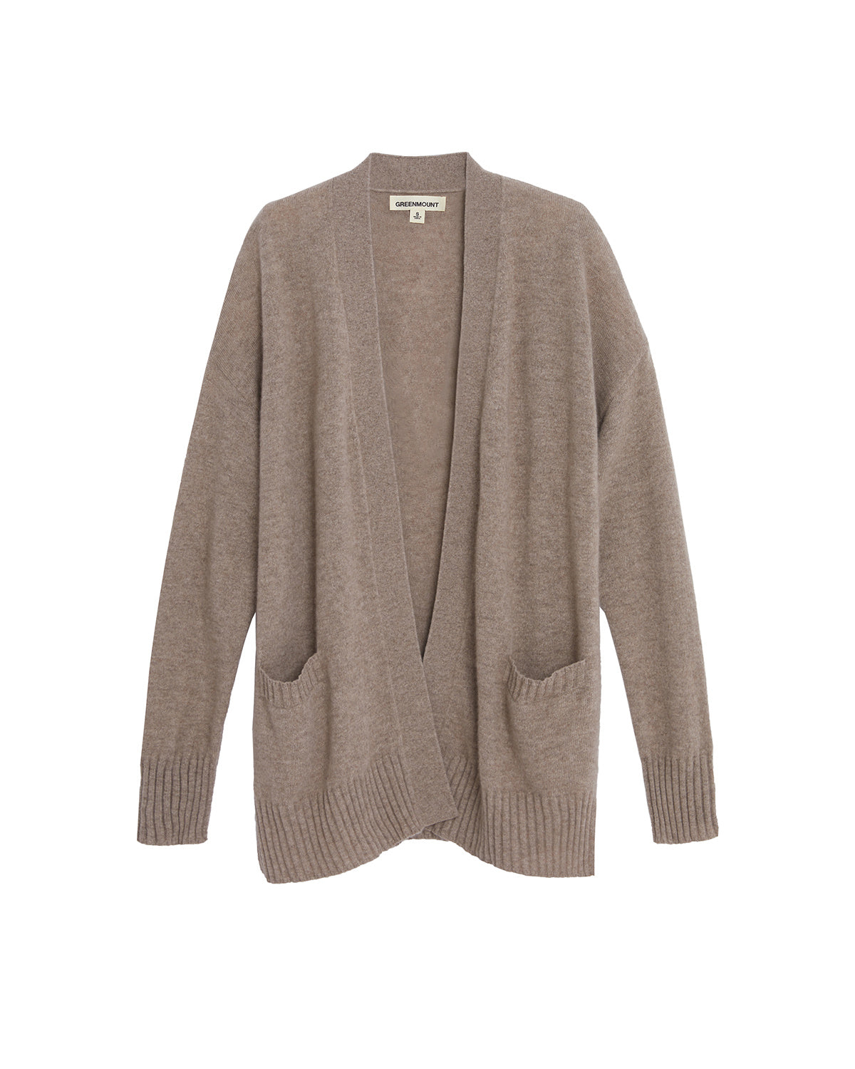 Front Open Cashmere Cardigan