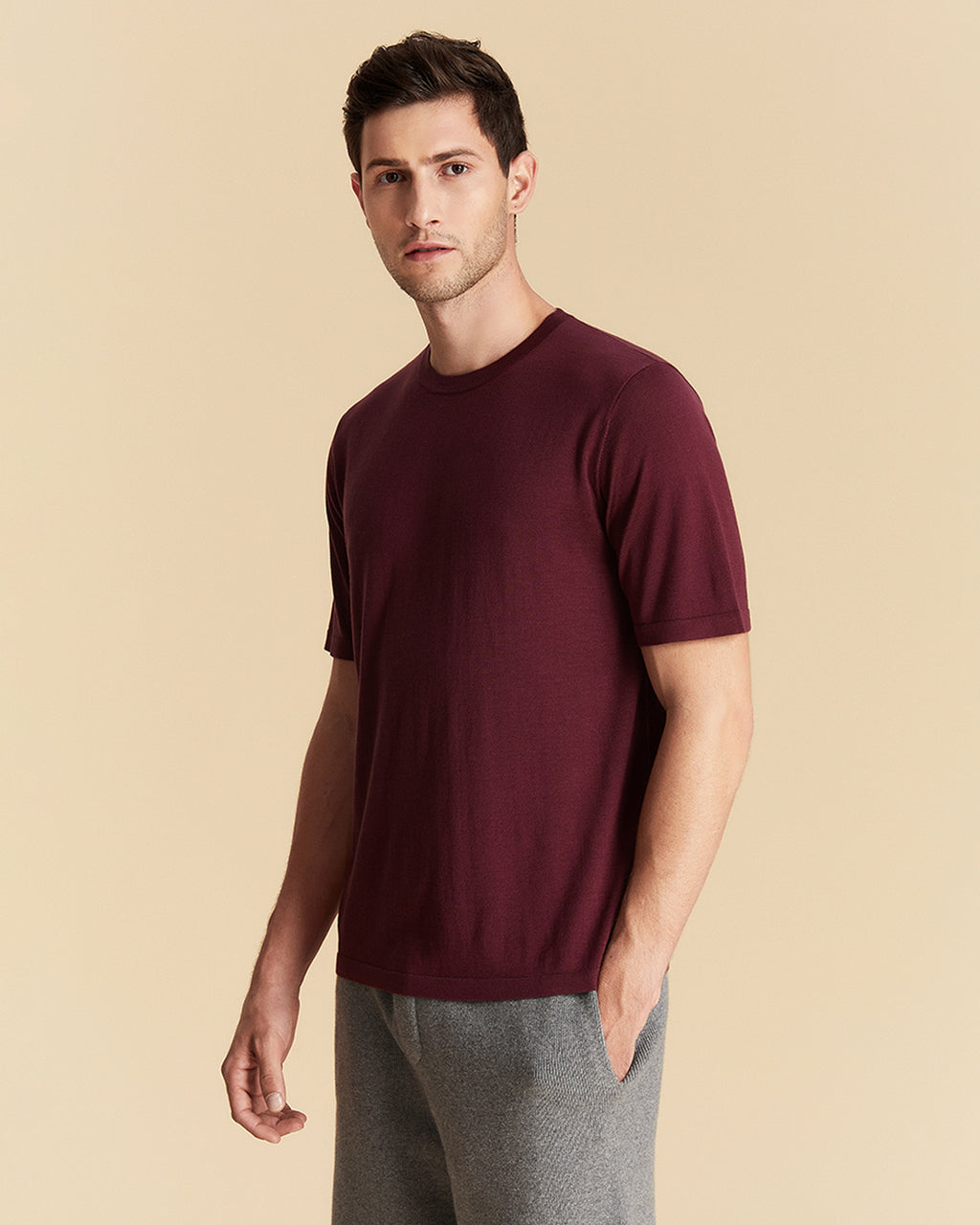 Silk Cashmere T Shirt