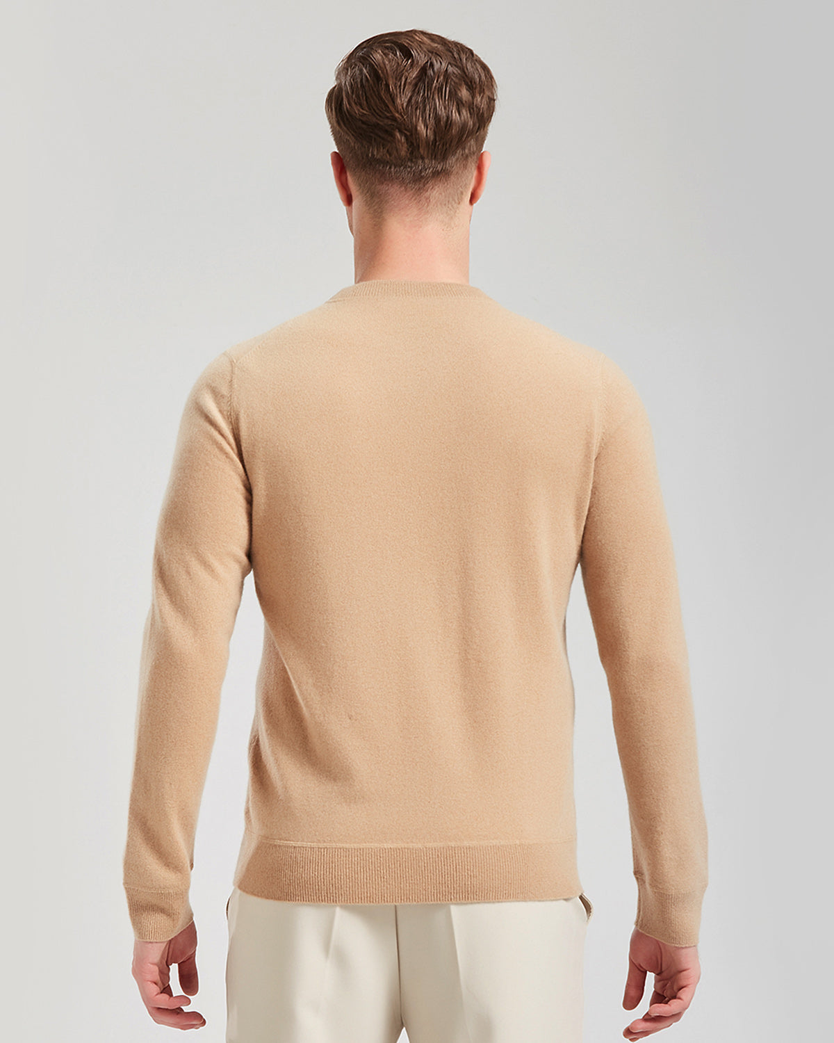 Crewneck Pullover Cashmere Sweater