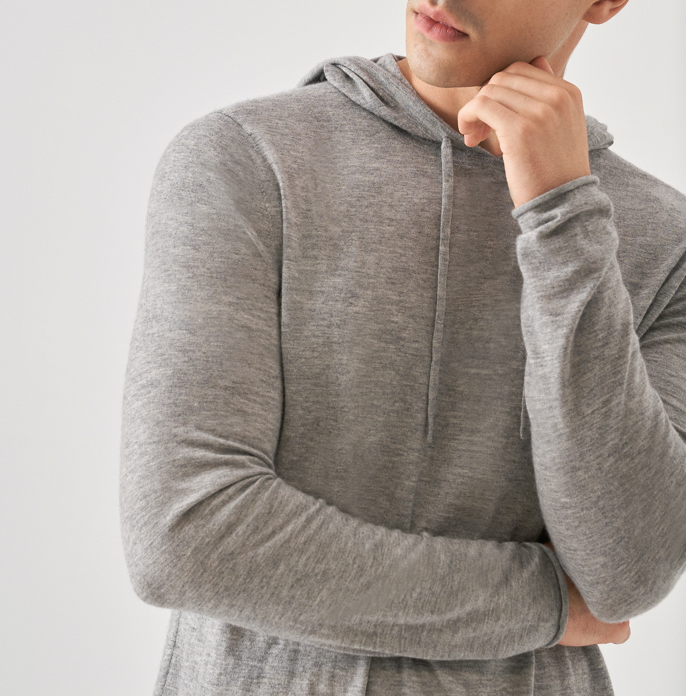 Lightweight Cashmere Hoodie