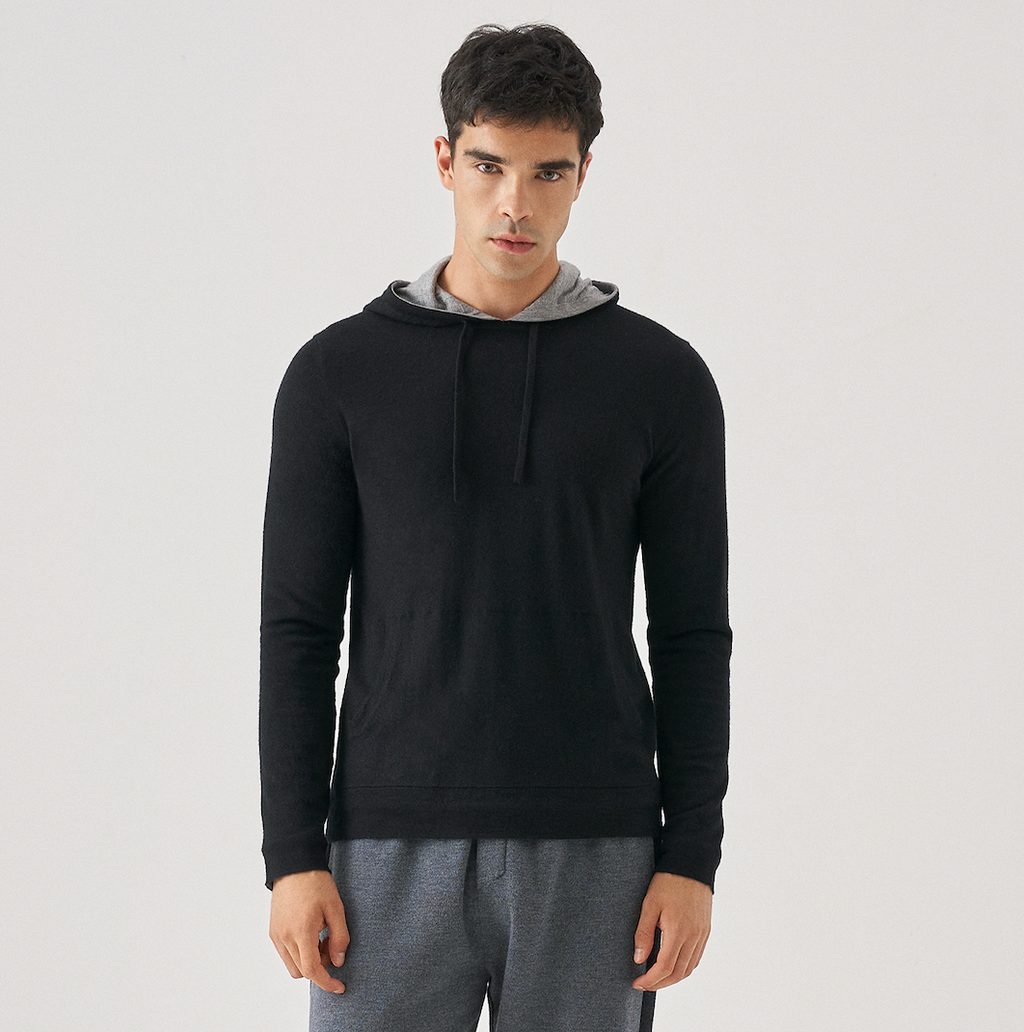Cashmere Reversible Hoddie