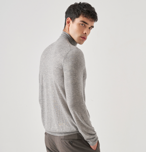 Light Weight High Neck Cashmere Sweater