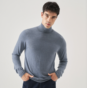 Light Weight High Neck Cashmere Sweater