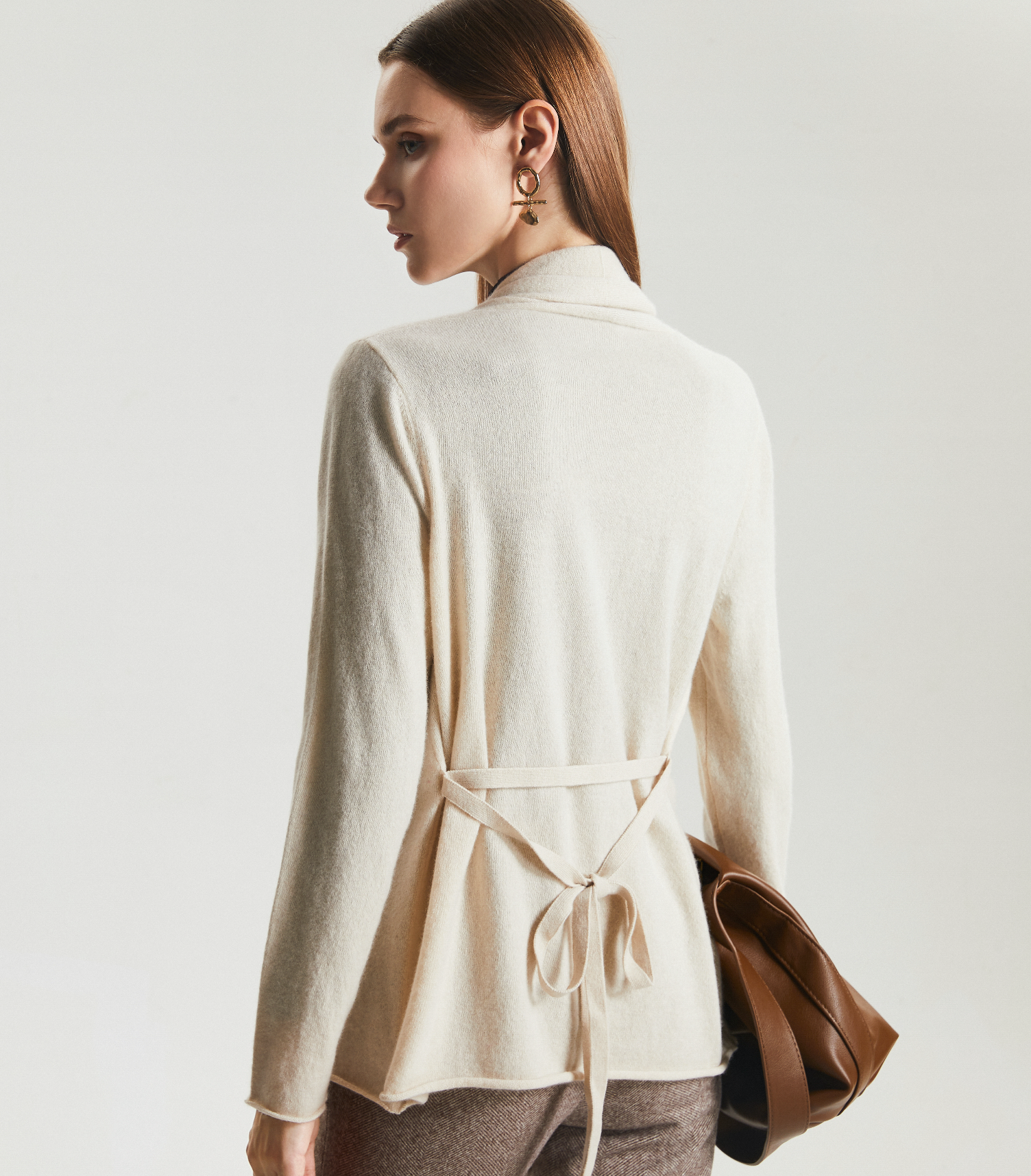 Short Cashmere Cardigan