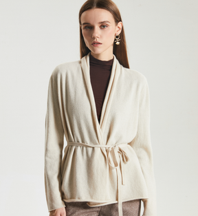 Short Cashmere Cardigan