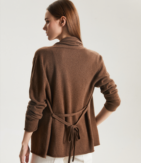 Short Cashmere Cardigan