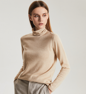 Cashmere Turtleneck Sweater