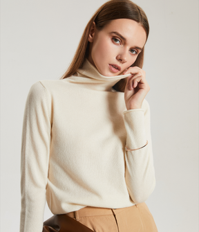 Cashmere Turtleneck Sweater