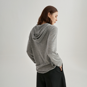 Lightweight Cashmere Hoodie