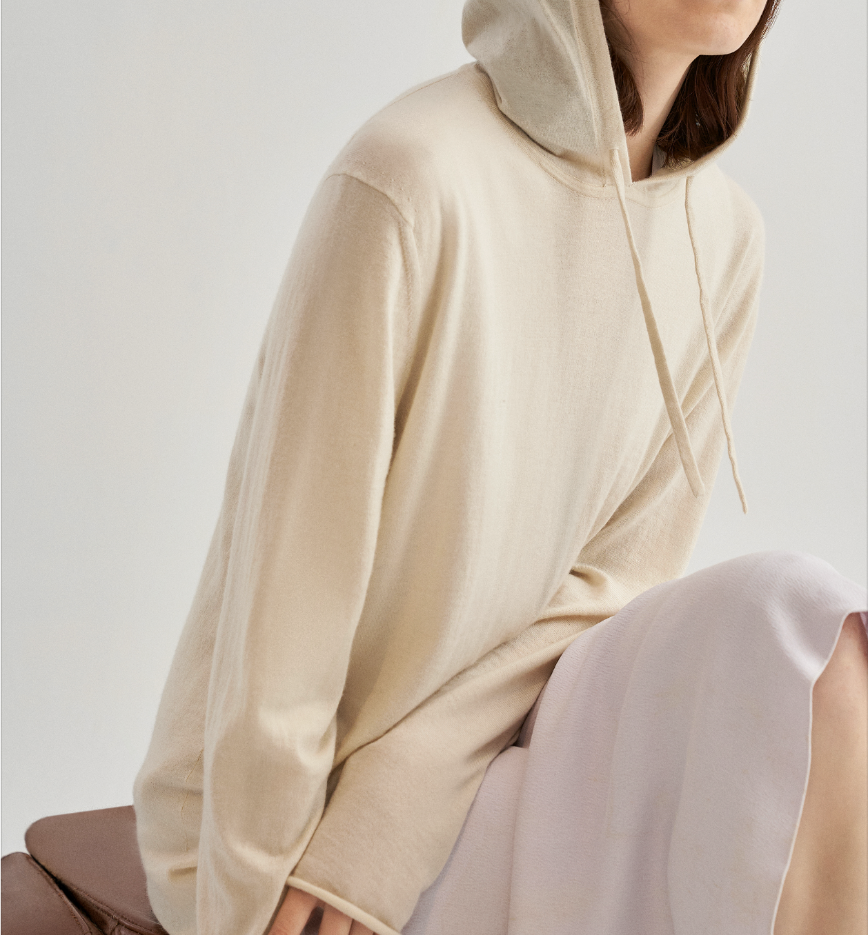 Lightweight Cashmere Hoodie