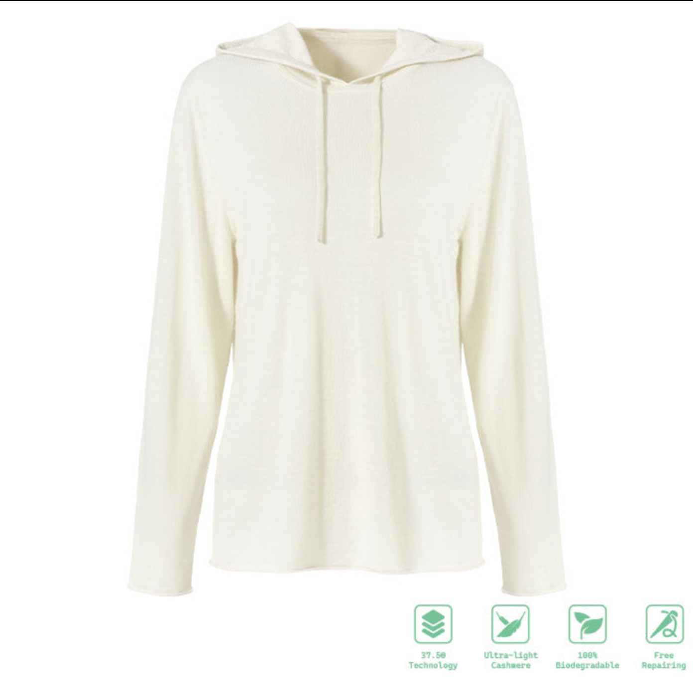 Lightweight Cashmere Hoodie