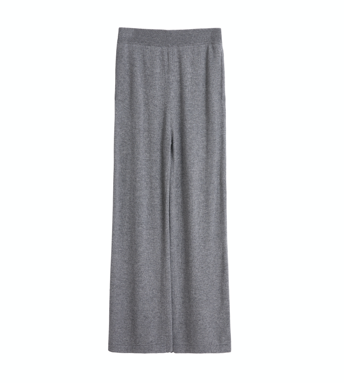 Wide Leg Cashmere Pants