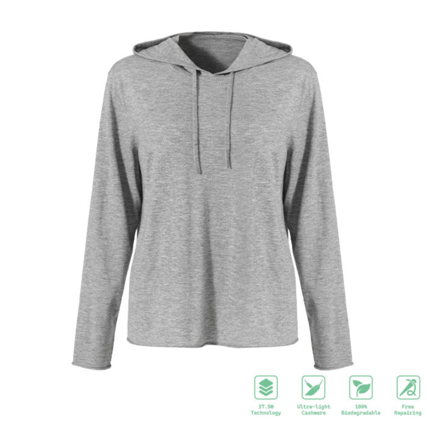 Lightweight Cashmere Hoodie