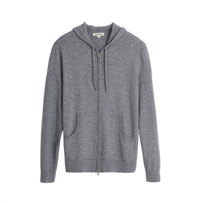 Men's Cashmere Cardigan Hoodie