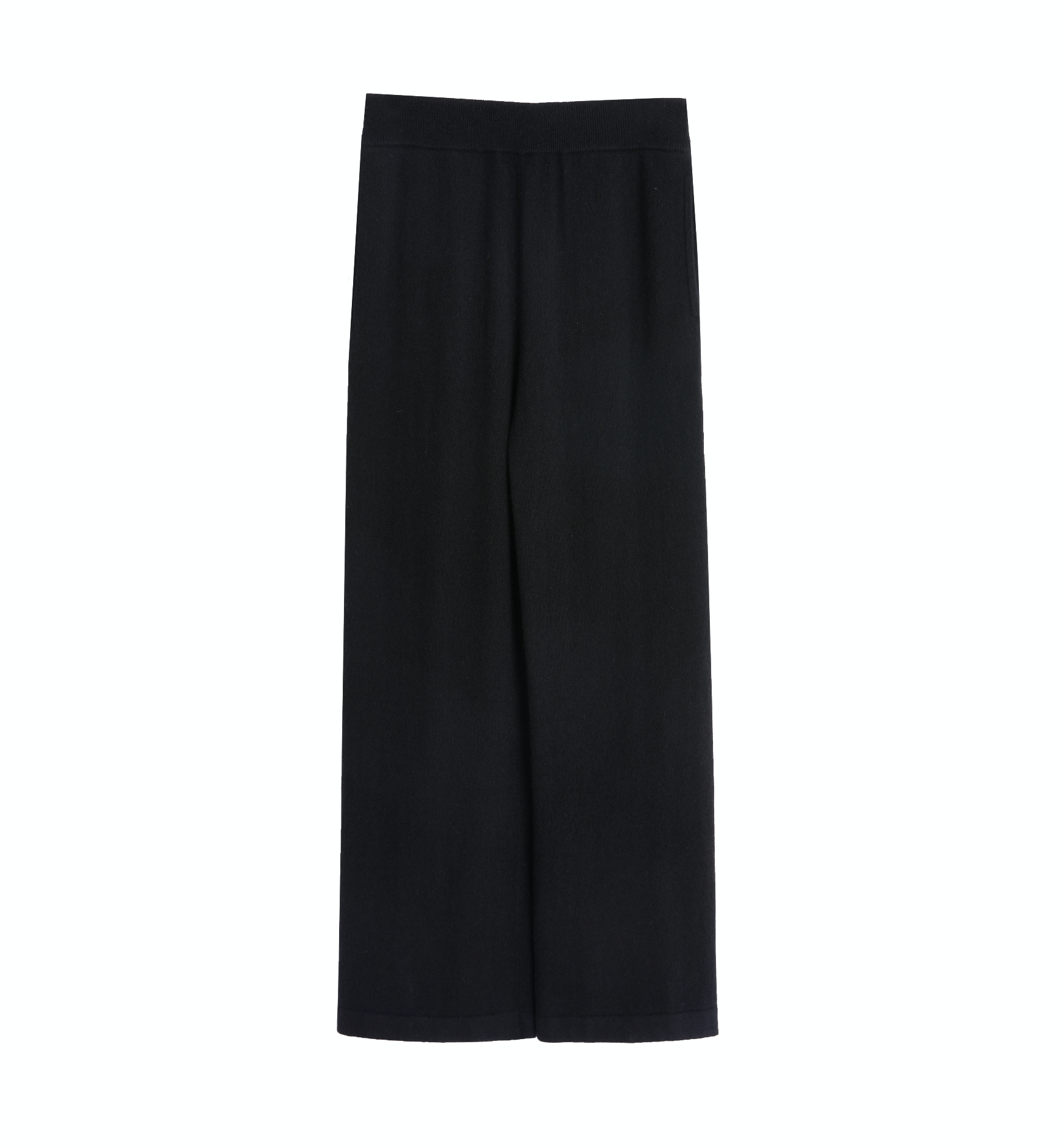 Wide Leg Cashmere Pants