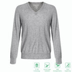 Super Light V-neck Cashmere Sweater