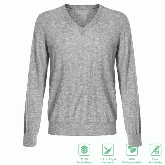 Super Light V-neck Cashmere Sweater