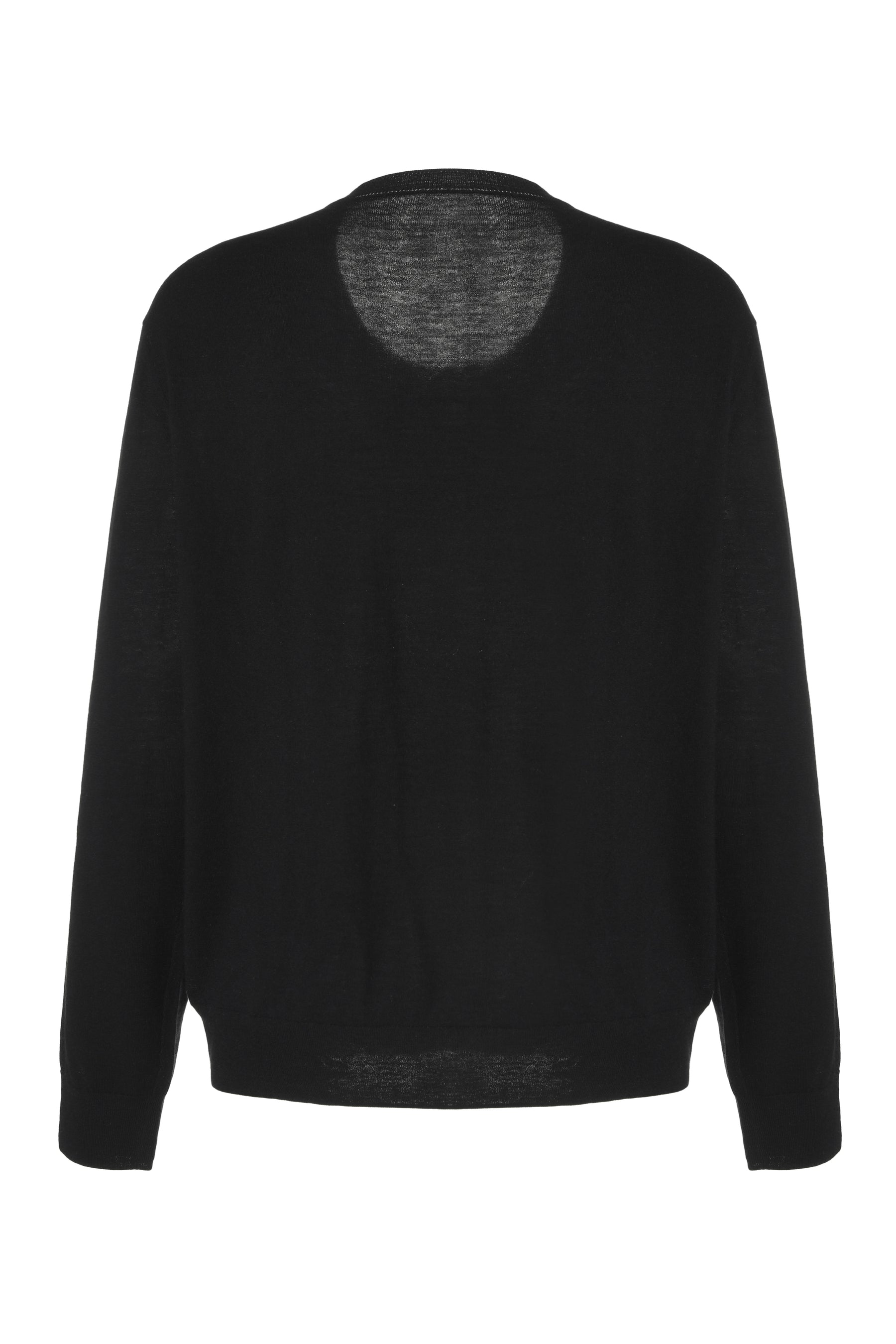 37.5 Cashmere Black Timeless o-neck Sweater