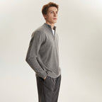 Men's  Mock Neck  Sweater