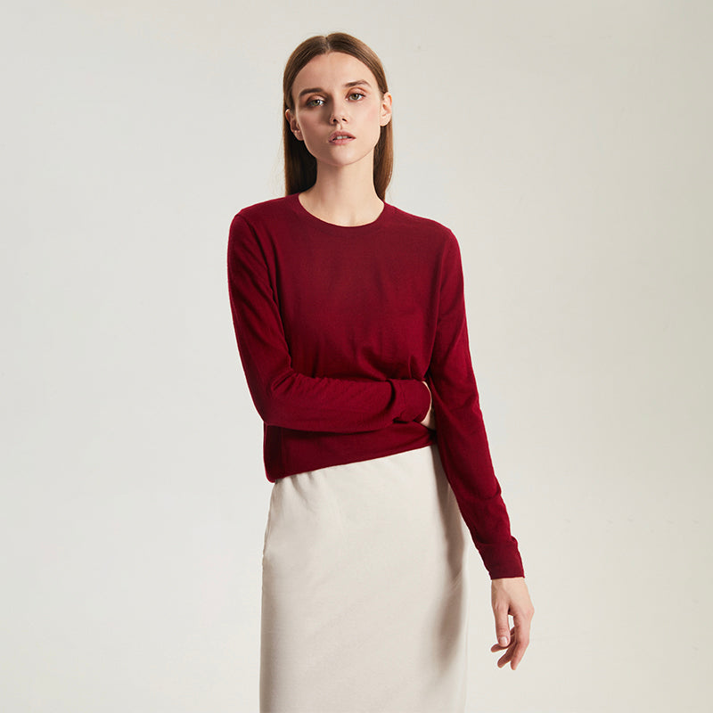 Light Weight Crew-neck Sweater
