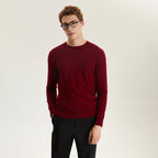 37.5 Cashmere Black Timeless o-neck Sweater