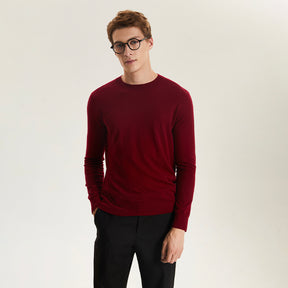 37.5 Cashmere Black Timeless o-neck Sweater