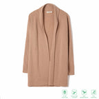 Ribbed Cashmere Cardigan