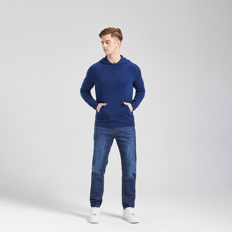 Cashmere Hoodie with Pocket