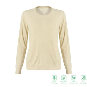 37.5 Cashmere Women’s Timeless o-neck Sweater