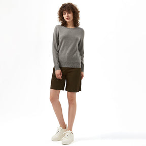 Essential Crewneck Cashmere Sweater (50% Recycled)