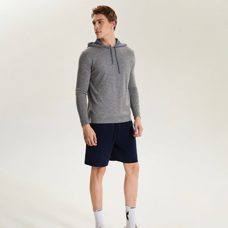 37.5 Cashmere Men's Reversible Hoddie