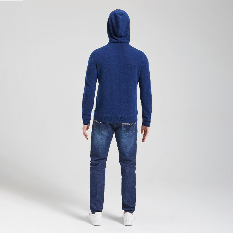 Cashmere Hoodie with Pocket