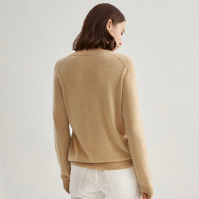 37.5 Cashmere Women’s Timeless o-neck Sweater