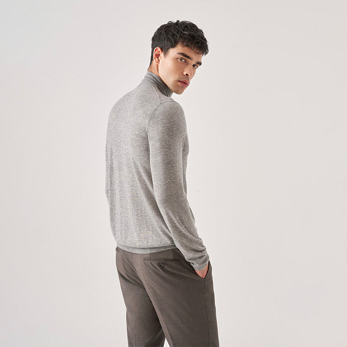 37.5 Cashmere Men's High Neck Cashmere Sweater